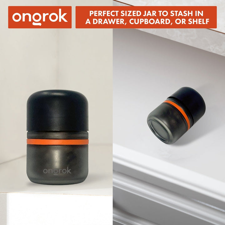 Ongrok 80ml Child Resistant Jar | 6 Pack - Headshop.com