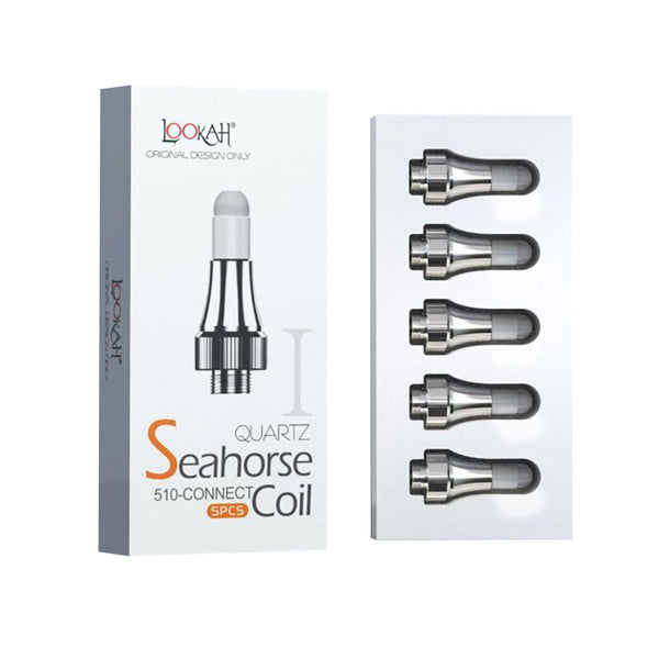 Lookah Seahorse PRO Quartz Coil | 5pc Set Lookah Seahorse PRO Quartz Coil | 5pc Set