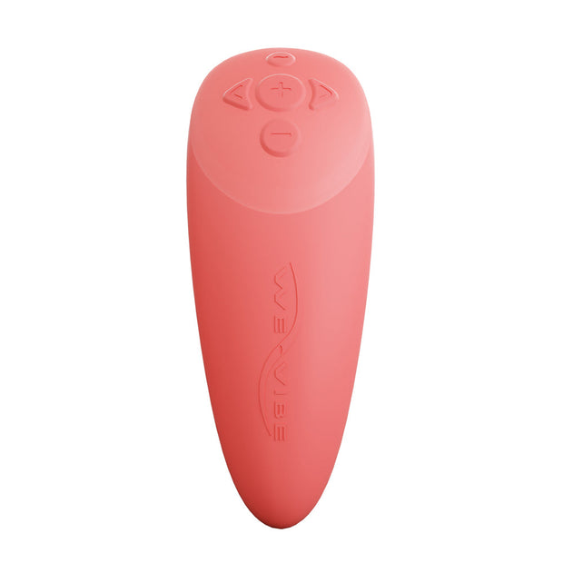 We-Vibe Chorus Rechargeable Remote-Controlled Silicone Couples Vibrator Crave Coral - Headshop.com