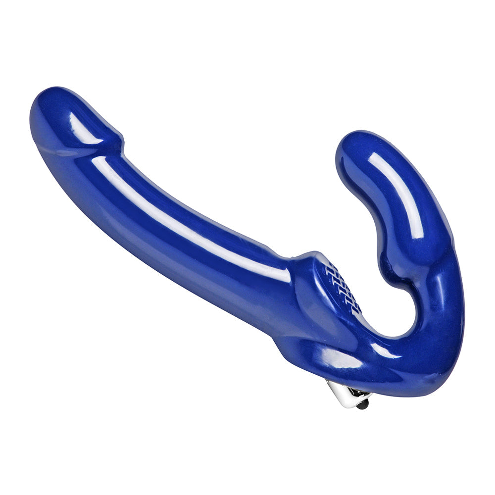 Strap U Revolver II Strapless Strap On Dildo (Blue) - Headshop.com