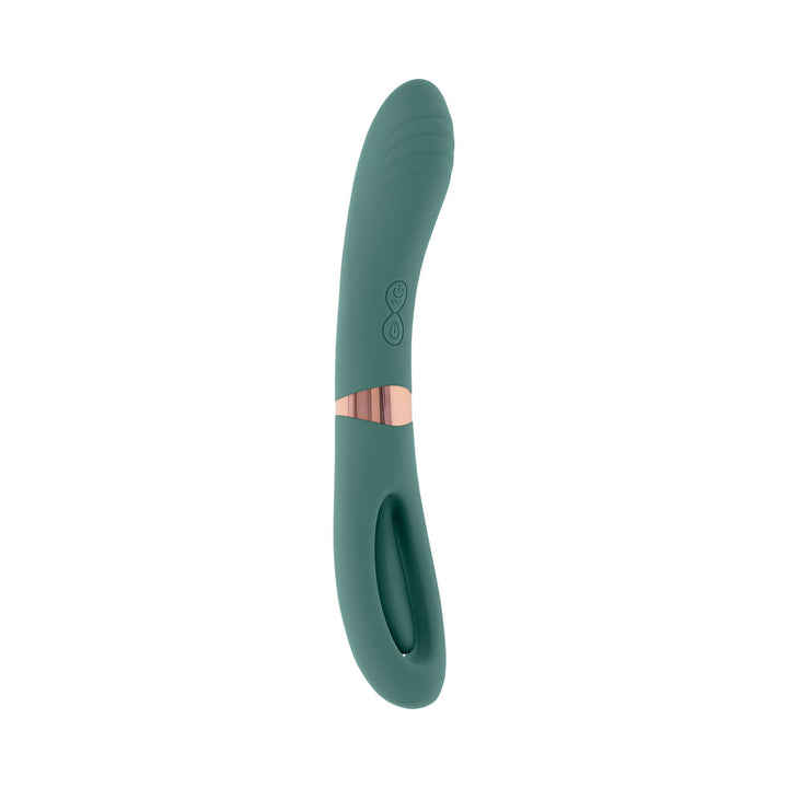 Evolved Chick Flick Rechargeable Vibrator with Flicker Silicone Mint - Headshop.com