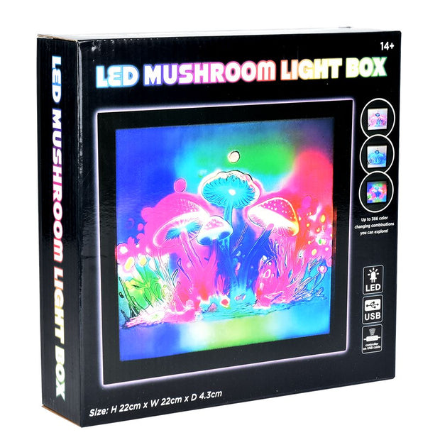 Mushroom Motion LED Light Box - Headshop.com