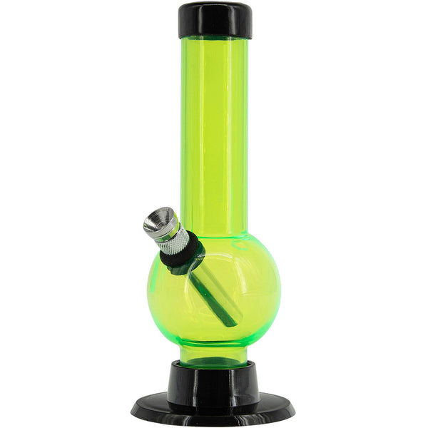 JM Enterprises 6" Acrylic Bubble Bong - Multiple Colors JM Enterprises 6" Acrylic Bubble Bong - Multiple Colors