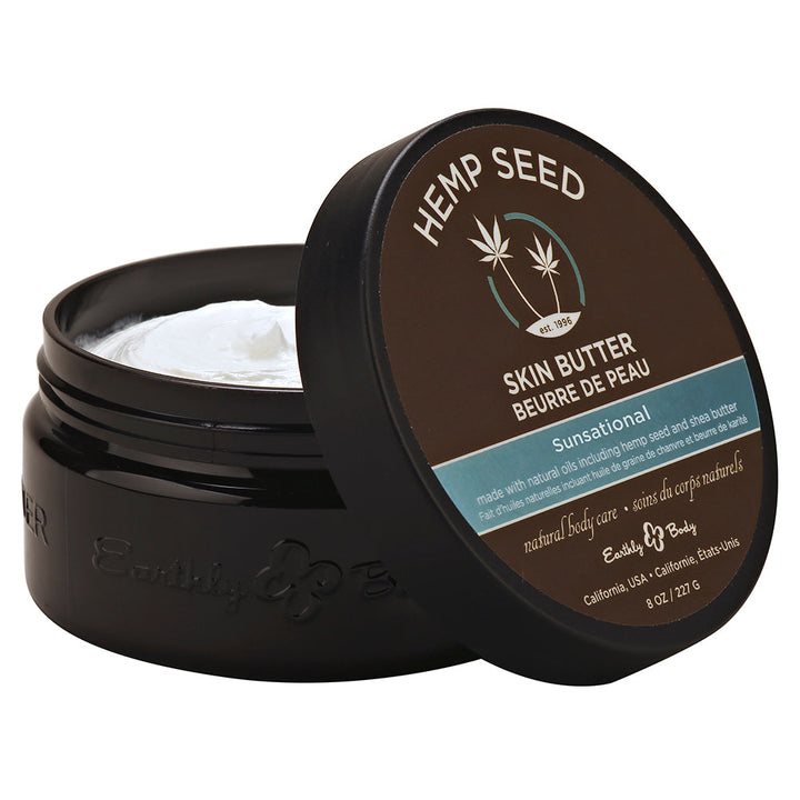 Earthly Body Hemp Seed Sunsational Skin Butter 8oz - Headshop.com