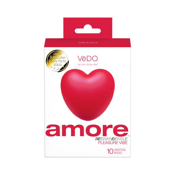 VeDO Amore Rechargeable Pleasure Vibe Red - Headshop.com