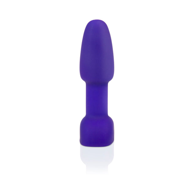 b-Vibe Rimming Petite Rotating and Vibrating Remote Control Plug Purple - Headshop.com
