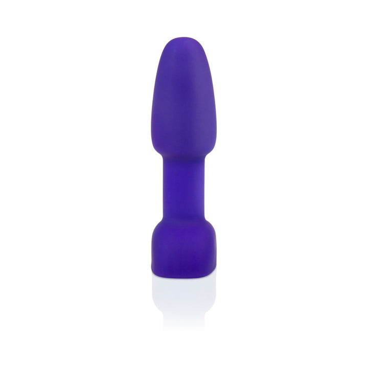 b-Vibe Rimming Petite Rotating and Vibrating Remote Control Plug Purple - Headshop.com