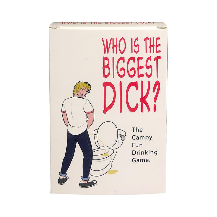 Who's the Biggest Dick? Drinking Card Game - Headshop.com