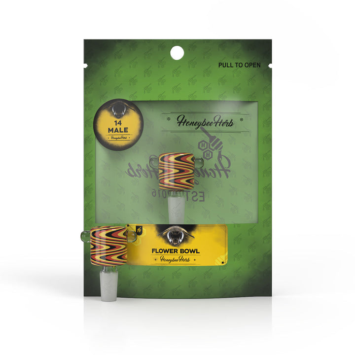 GLASS FLOWER BOWL (FB-9) - Headshop.com