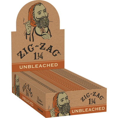 Zig Zag Unbleached Rolling Papers - Headshop.com