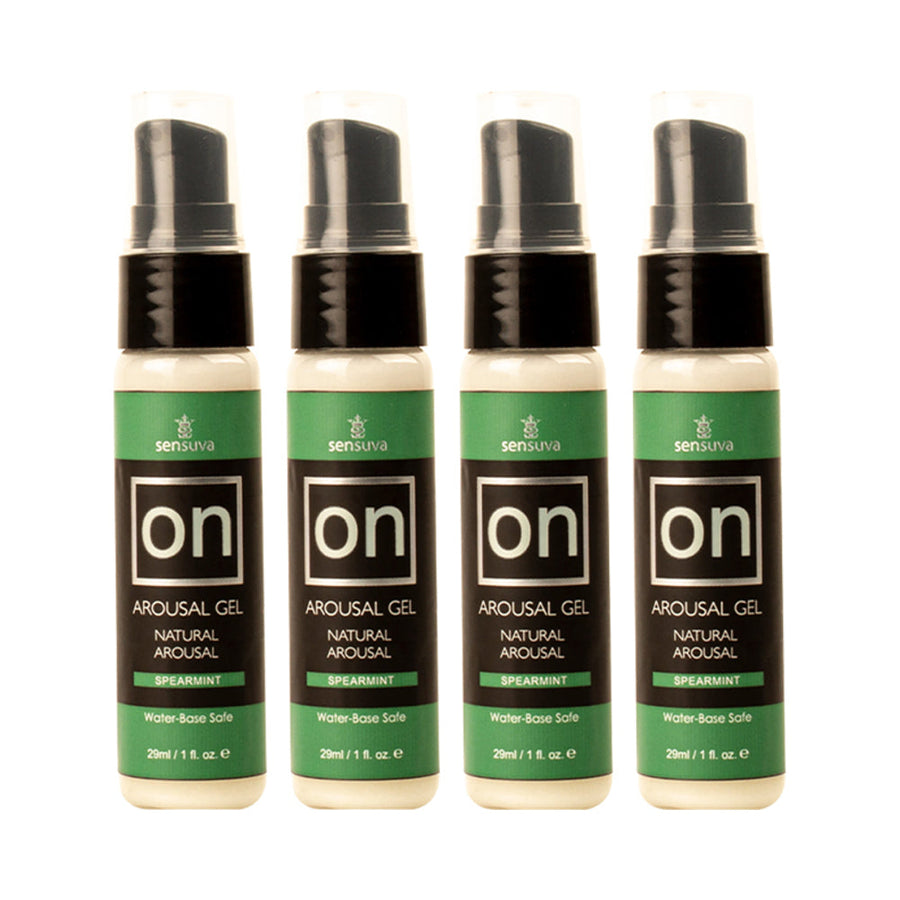 Sensuva ON Arousal Gel Spearmint 4-Pack 1 oz. - Headshop.com