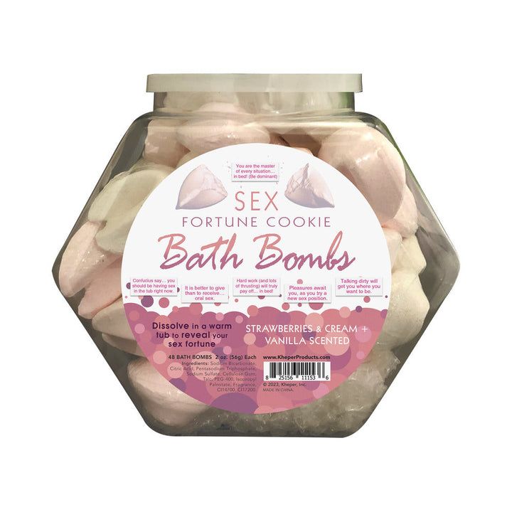 Sex Fortune Cookie Bath Bomb 48-Piece Fishbowl - Headshop.com