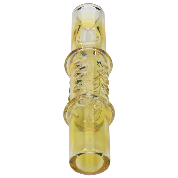 LA Pipes Silver Fumed Steamroller - Headshop.com