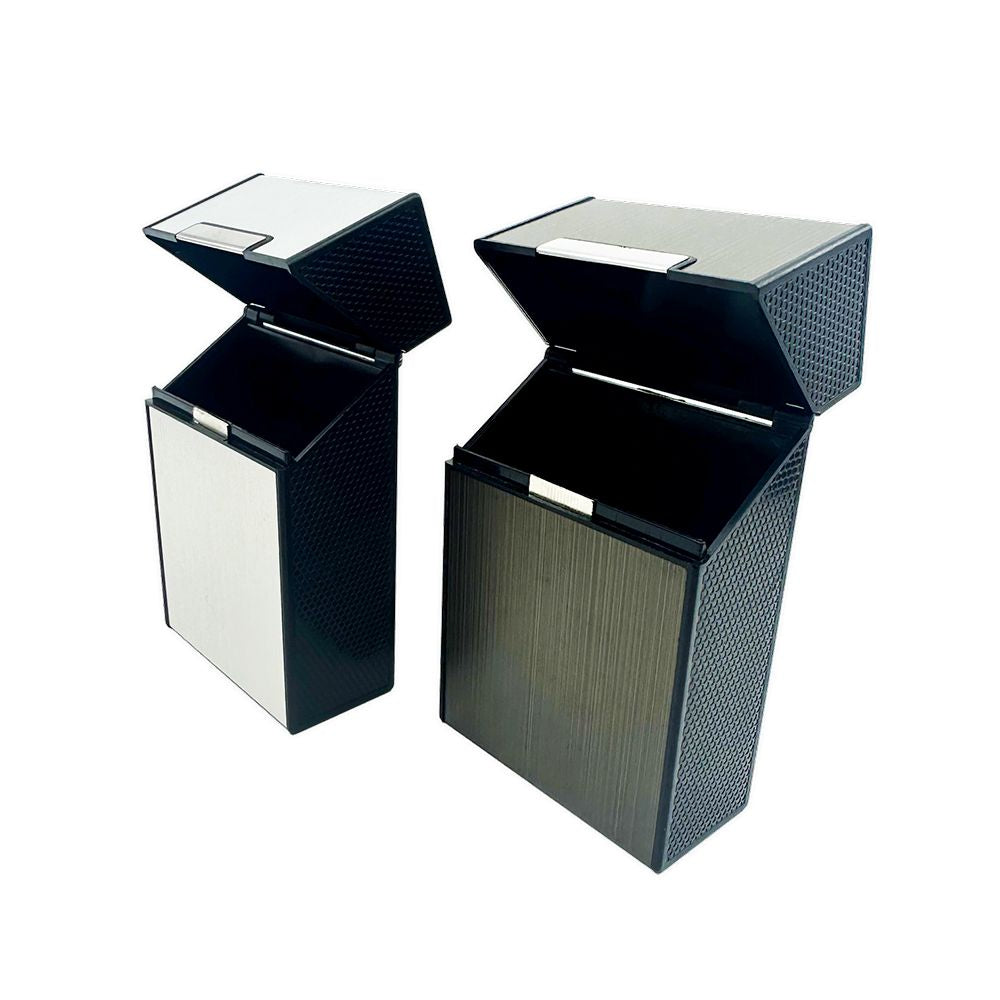 Smokezilla Metal Cig Box Multi-Use Hard Shell Case - 2.3" x 3.7" 8ct - Headshop.com