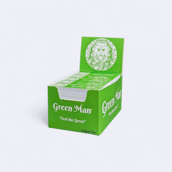 Green Man Original Tips Box - Headshop.com