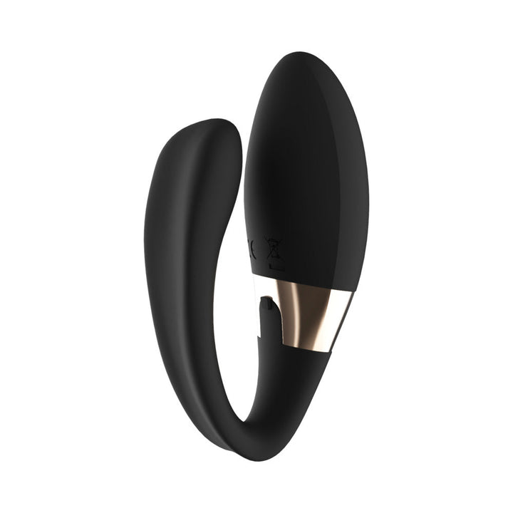 LELO TIANI Harmony Rechargeable Dual Stimulation Couples Vibrator Black - Headshop.com