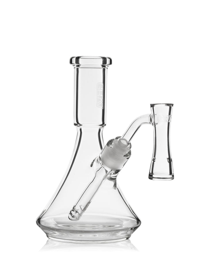 GRAV® 10mm 45° Quartz Hourglass Banger - Headshop.com