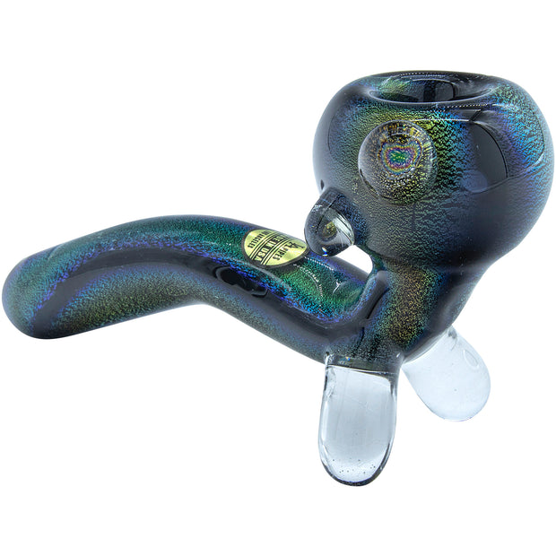 LA Pipes "Supernova" Full Dichroic Sherlock Pipe - Headshop.com