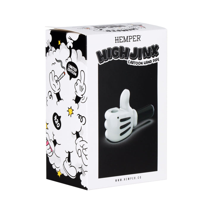 Hemper High Jinx Glass Hand Pipe - 4" - Headshop.com