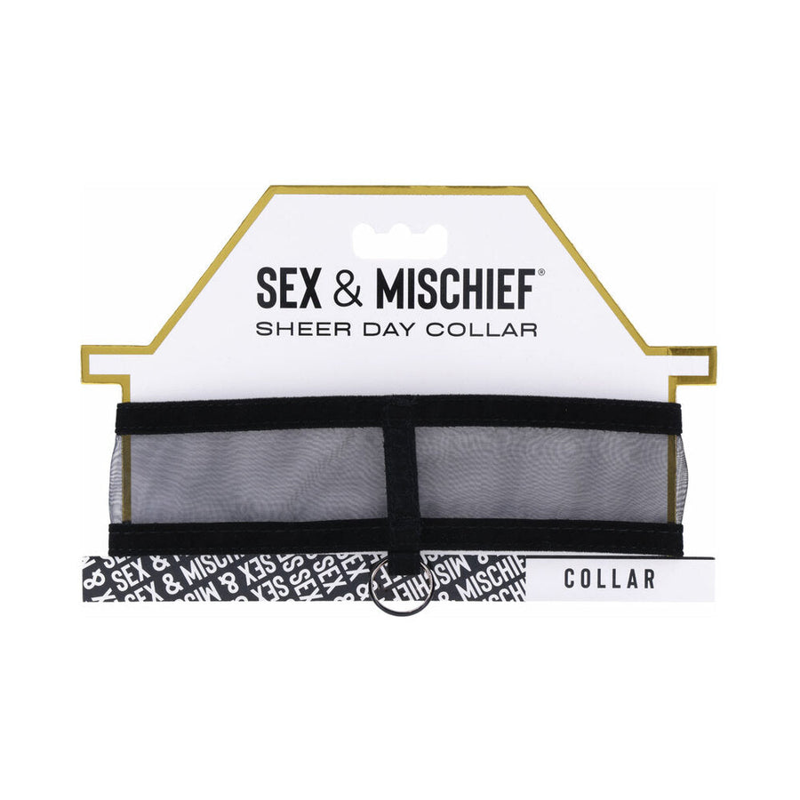 Sportsheets Sex & Mischief Sheer Day Collar - Headshop.com
