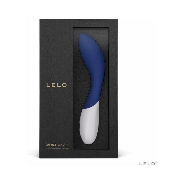 LELO MONA Wave Rechargeable G-Spot Vibrator Midnight Blue - Headshop.com