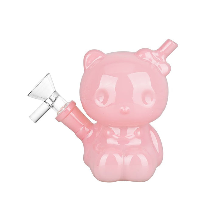 Hello Kitty Glass Water Pipe - 4" / 14mm F - Headshop.com