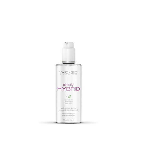 Wicked Simply Hybrid Lubricant 2.3 oz. Wicked Simply Hybrid Lubricant 2.3 oz.
