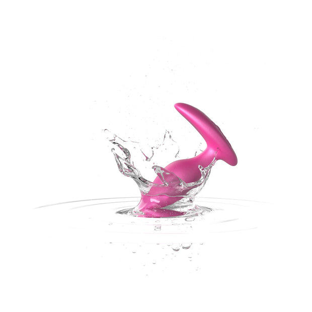 We-Vibe Ditto+ Rechargeable Remote-Controlled Silicone Vibrating Anal Plug Cosmic Pink - Headshop.com