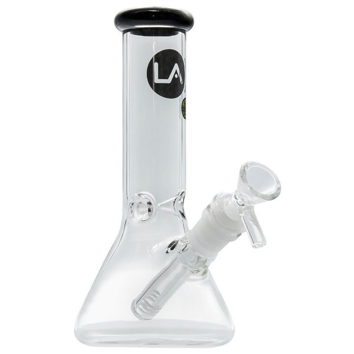 LA Pipes Beaker Bong - Multiple Colors - 8" - Headshop.com