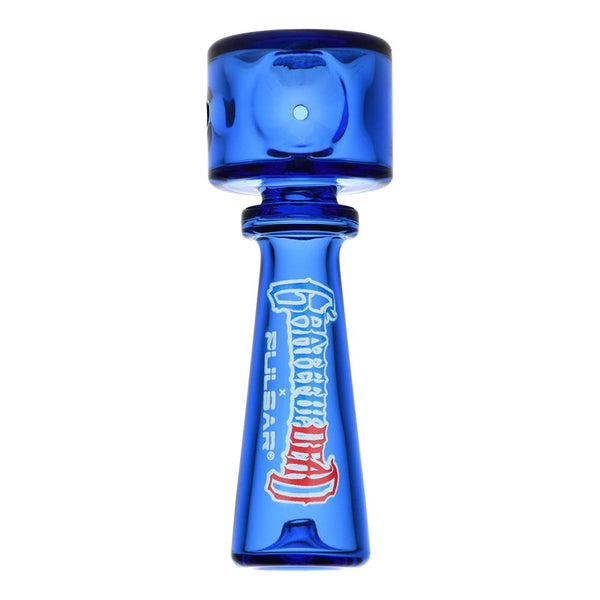 Grateful Dead x Pulsar Geometric Glass Spoon Pipe | 4.25" Grateful Dead x Pulsar Geometric Glass Spoon Pipe | 4.25"