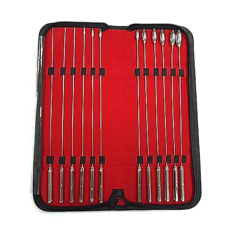 Stainless Steel 12-Piece Rosebud Dilator Set - Headshop.com