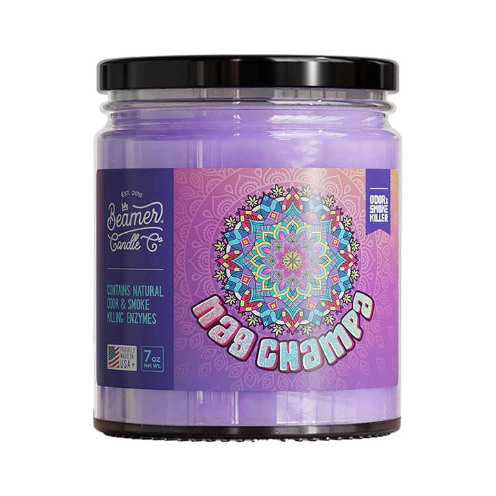 Beamer Candle Co. Odor & Smoke Killer Glass Jar Candle | 7oz - Headshop.com