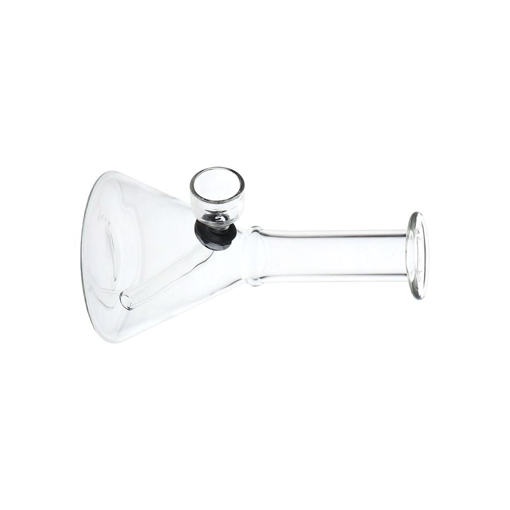 Mini, But Mighty Beaker Glass Water Pipe - 4.75" / Clear - Headshop.com