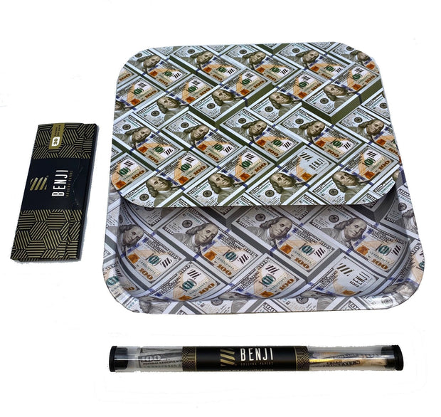 Benji Tray Kit - $100 Bills - Headshop.com