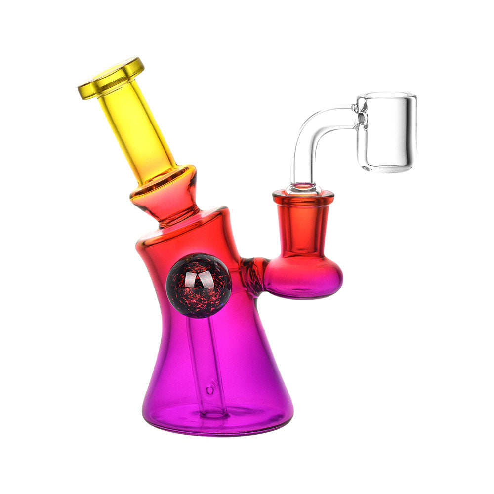 Rainbow Sorcery Dab Rig w/ Dichro Marble - 5.25"/14mm F - Headshop.com