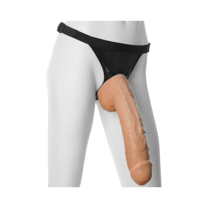 Vac-U-Lock - Realistic Hung White - Headshop.com