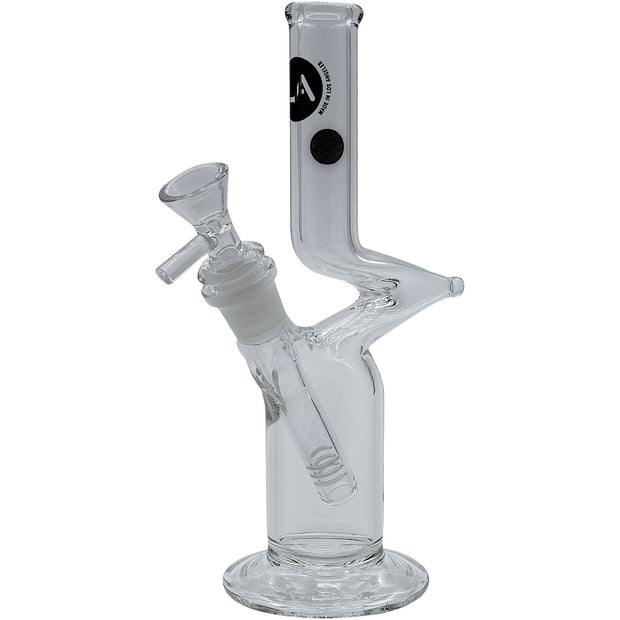 LA Pipes "The Zig" Straight Zong Style Bong - Headshop.com