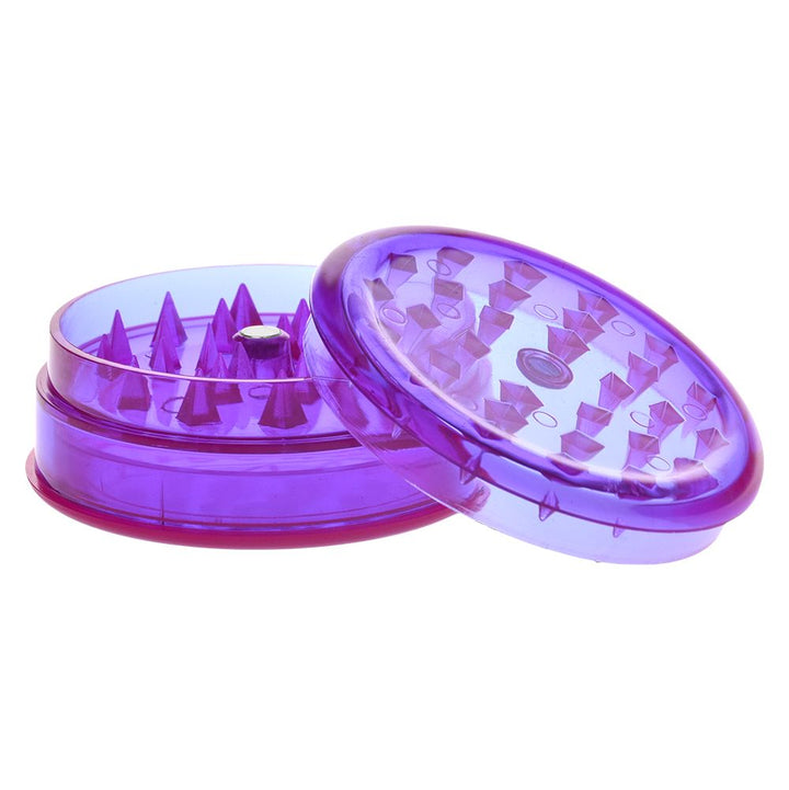 Grind-and-Store Acrylic Grinder | 3pc | 2.2" - Headshop.com
