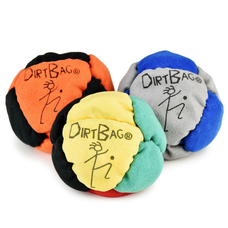 Dirtbag Microsuede Sand-Filled Footbag | 8 Panel - Headshop.com