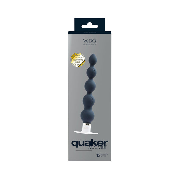 VeDO Quaker Anal Vibe Just Black - Headshop.com