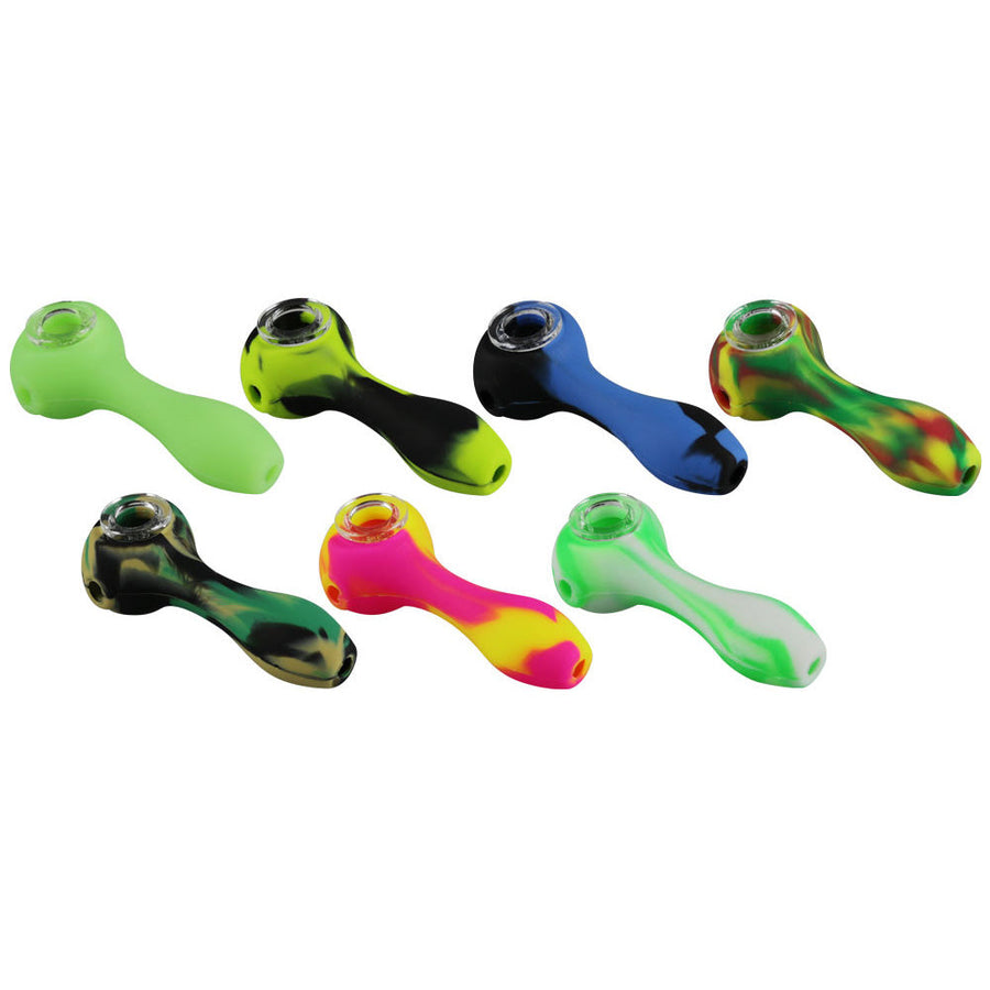Silicone Spoon Pipe | 4.5 Inch - Headshop.com