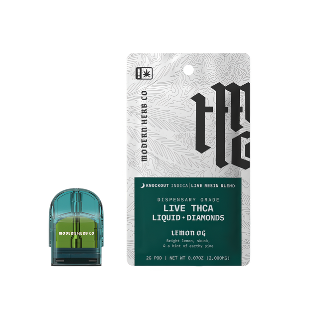 Modern Herb Co Liquid Diamonds THCA Pod | 2g | 6ct Display - Headshop.com