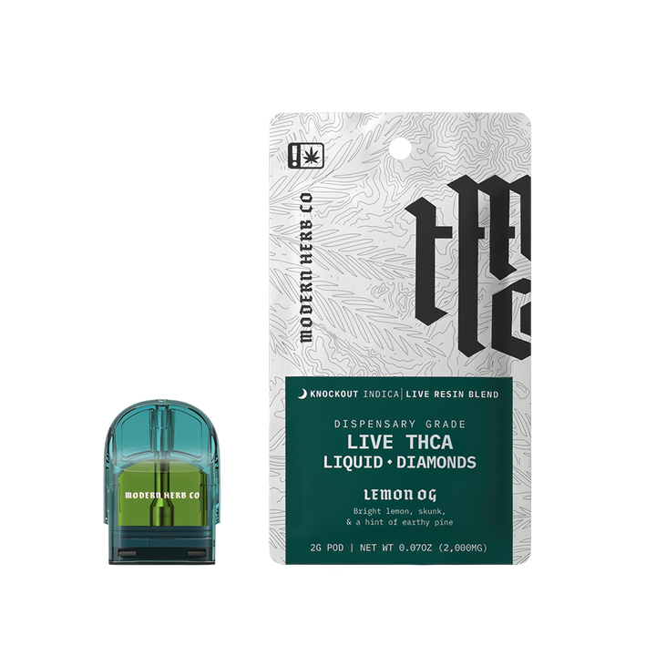 Modern Herb Co Liquid Diamonds THCA Pod | 2g | 6ct Display - Headshop.com