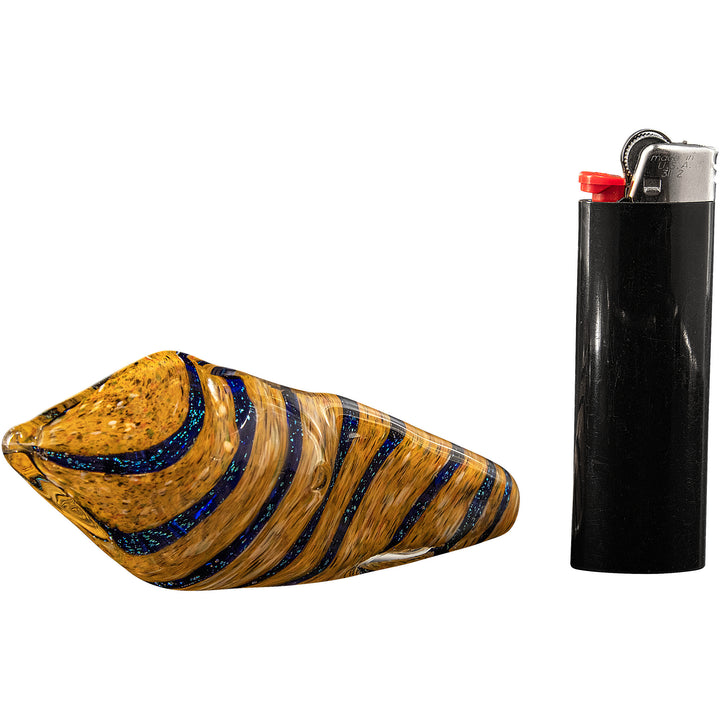 LA Pipes Sparkle Gem Stone Glass Pipe - Headshop.com