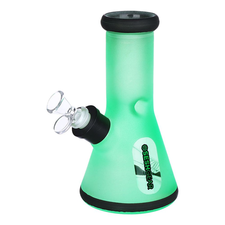 SeshGear Glass Beaker Water Pipe Smokers' Kit | 8" | 14mm F - Headshop.com