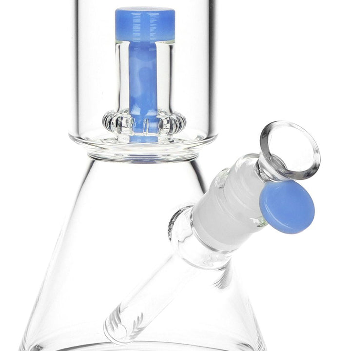 SeshGear 2-Step Glass Beaker Water Pipe - 11.75" / 14mm F / Colors Vary - Headshop.com