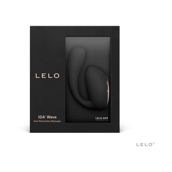LELO IDA Wave Rechargeable Dual Stimulator Black - Headshop.com