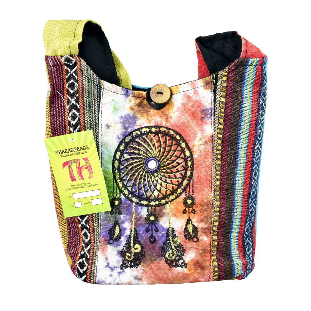 ThreadHeads Tie-Dye Dream Catcher Cross-body Bag - Headshop.com