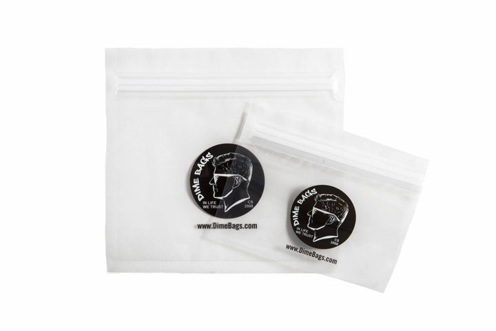 Dime Baggies | Smell-Proof Stash Pouch | Clear, Light, and Sturdy - Headshop.com