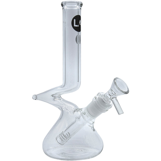 LA Pipes "The Zag" Beaker Zong Style Bong - Headshop.com